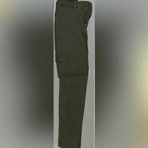 Green Gap High Rose Leggings Pants, size 4